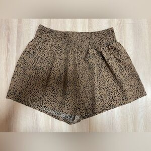 Cheetah Print Shorts